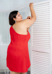 Pep One Shoulder Dress