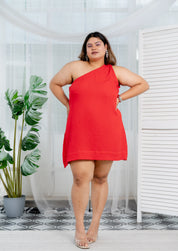 Pep One Shoulder Dress