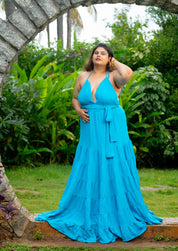 Mermaid Layered Gown